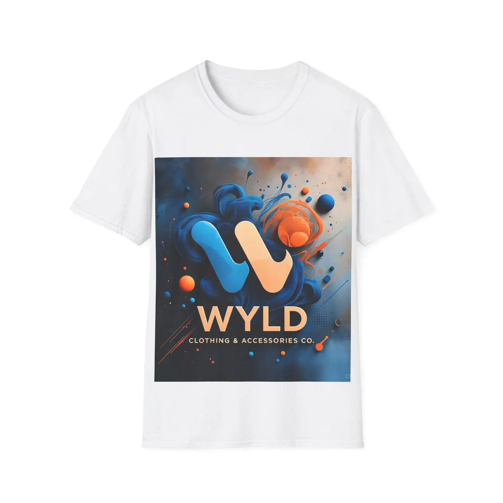 WYLD Logo Abstract Splash T-Shirt | Branded Graphic Tee