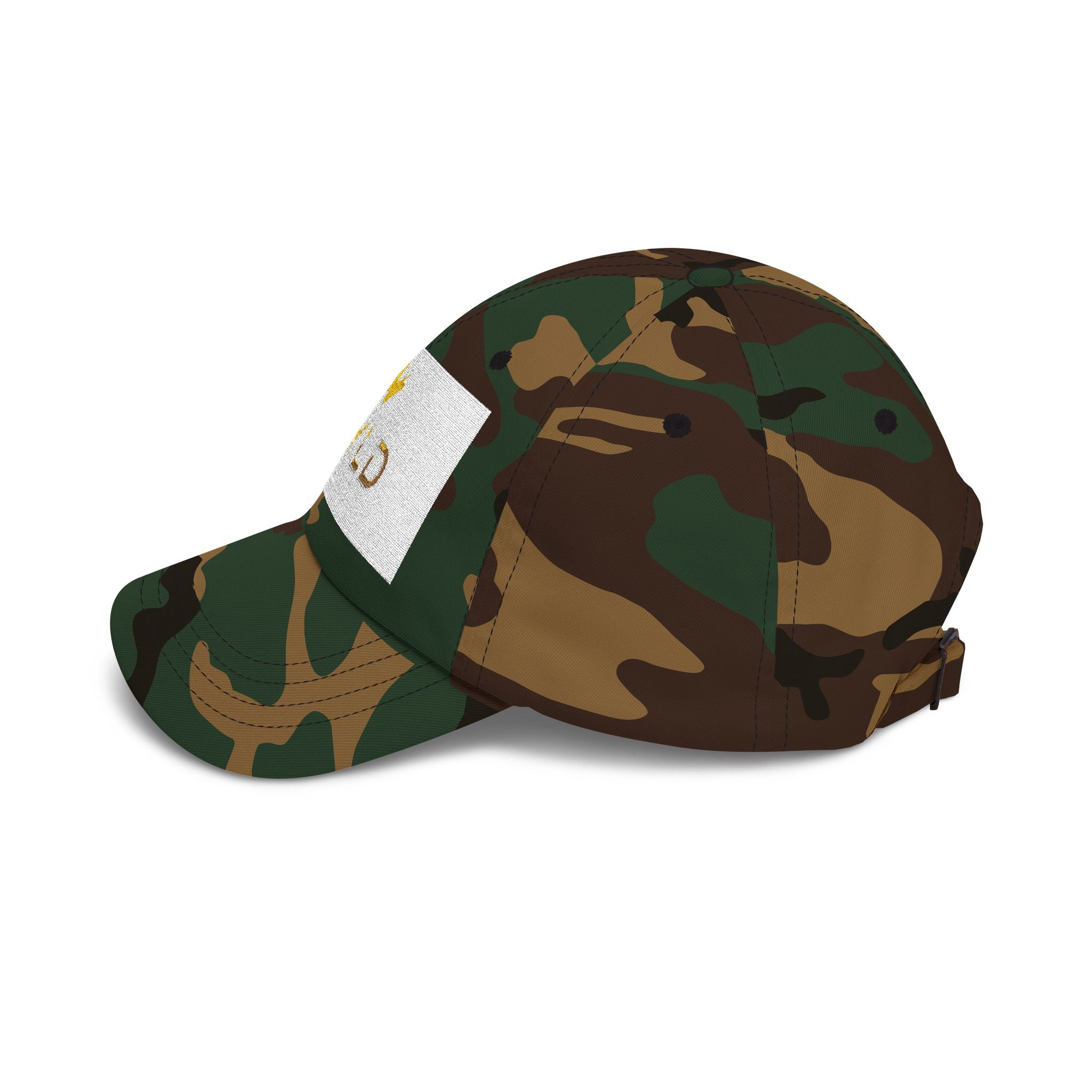 Wyld Lightning Dad Cap – Embroidered White Baseball Hat