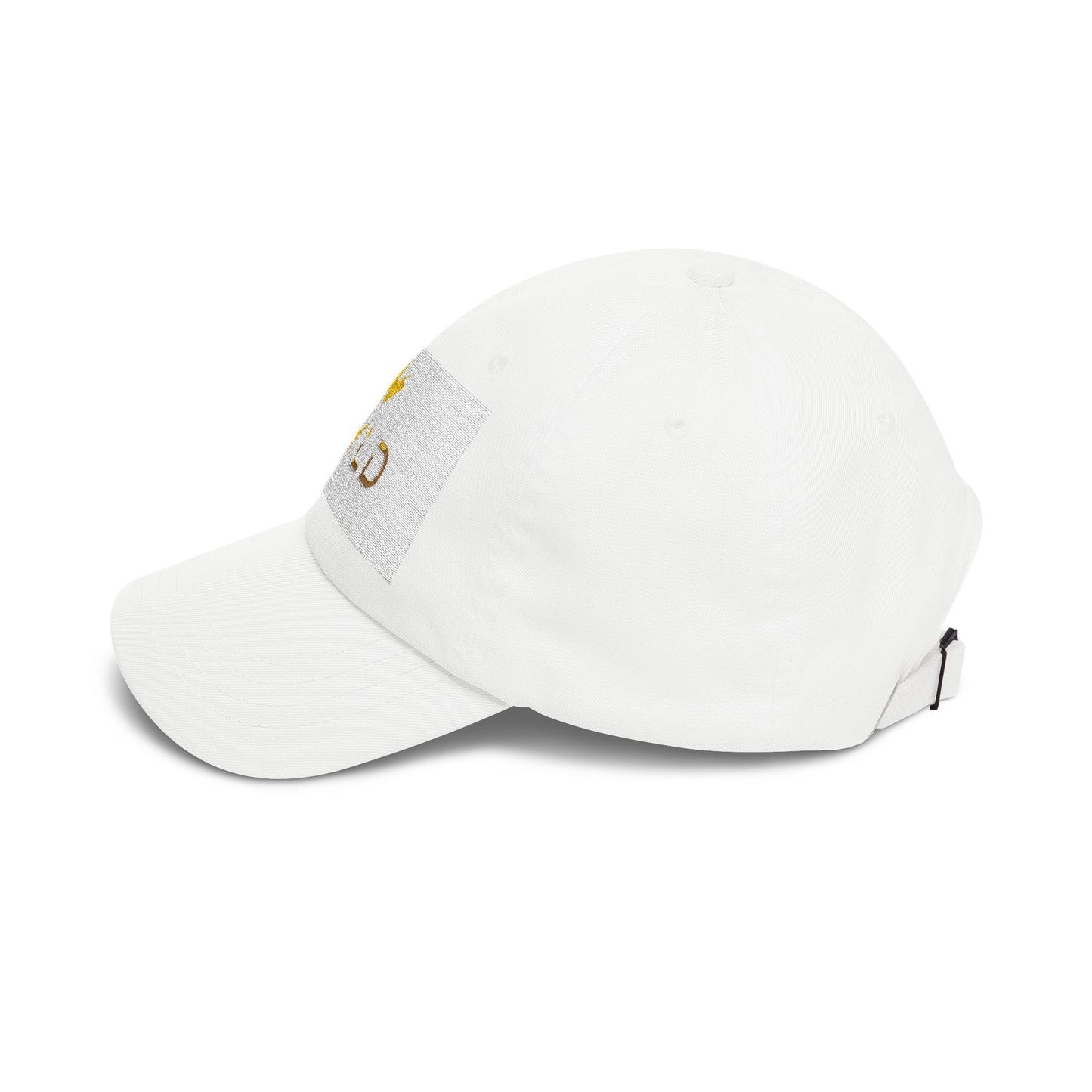 Wyld Lightning Dad Cap – Embroidered White Baseball Hat