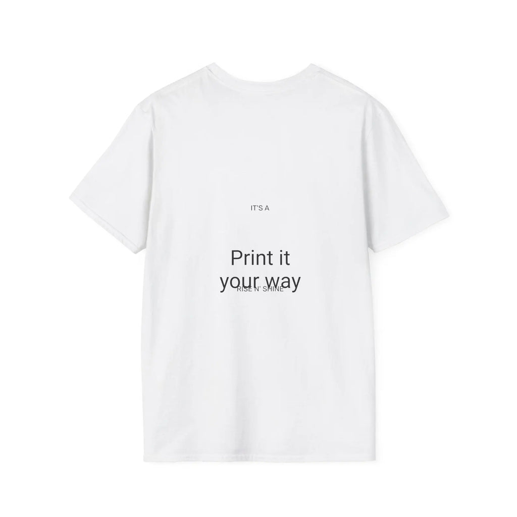 WYLD Logo Abstract Splash T-Shirt | Branded Graphic Tee