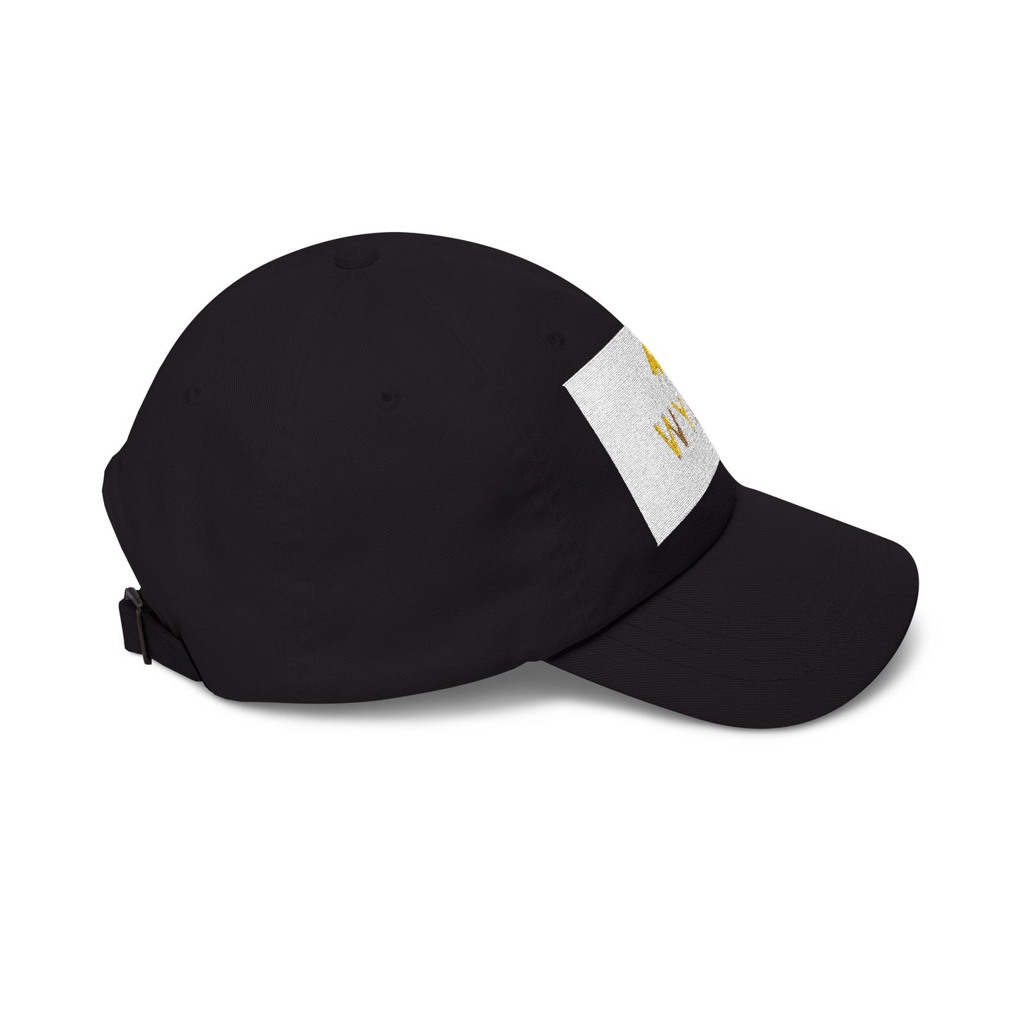 Wyld Lightning Dad Cap – Embroidered White Baseball Hat