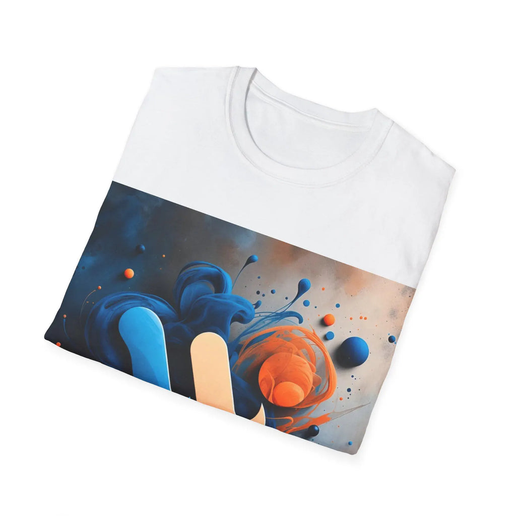 WYLD Logo Abstract Splash T-Shirt | Branded Graphic Tee