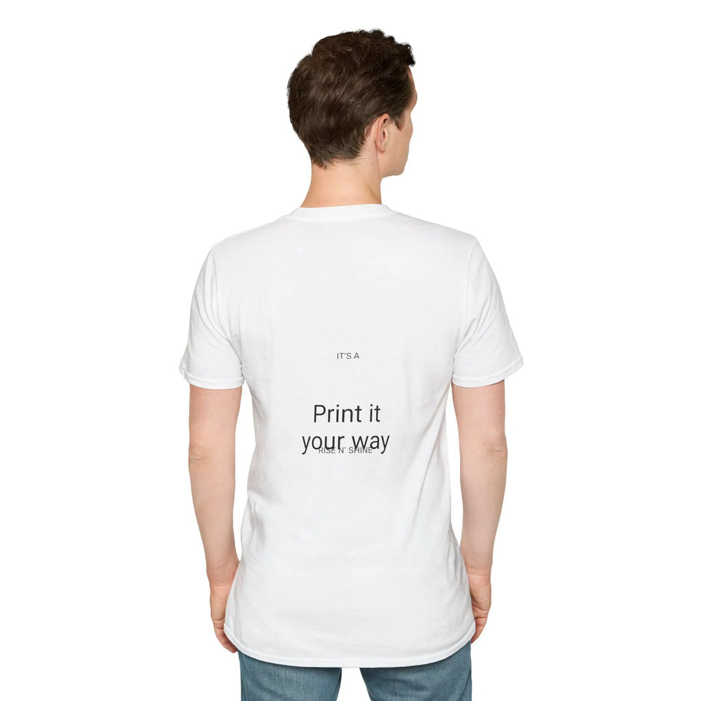 WYLD Logo Abstract Splash T-Shirt | Branded Graphic Tee