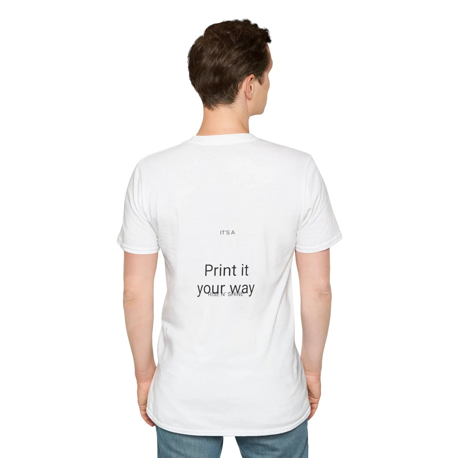 WYLD Logo Abstract Splash T-Shirt | Branded Graphic Tee